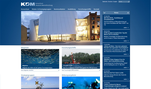 KDM relauncht Website im responsiven Design