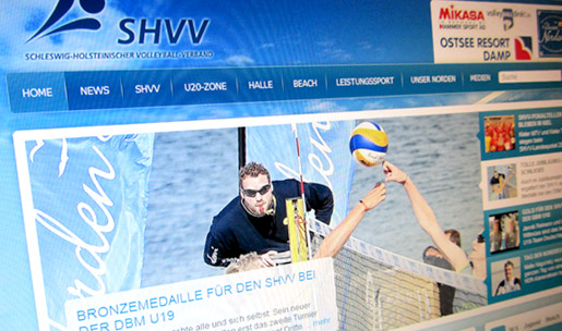 Schleswig-Holsteinischer Volleyball-Verband launcht neue Website